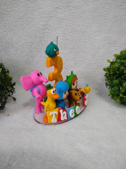 Topo de Bolo Pocoyo