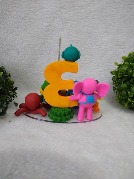 Topo de Bolo Pocoyo