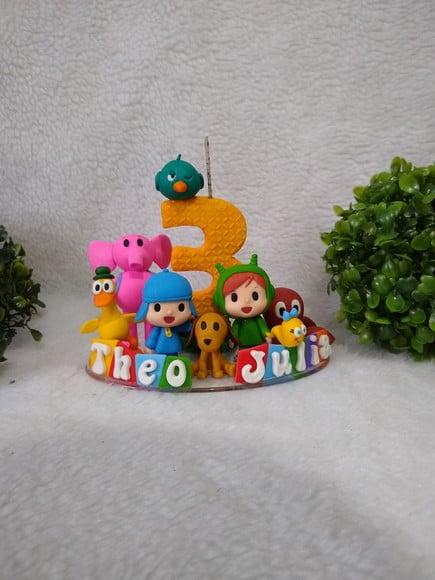 Topo de Bolo Pocoyo