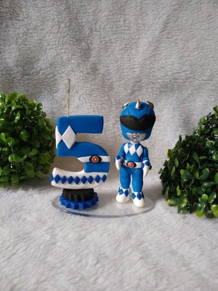 Topo de bolo Power Rangers