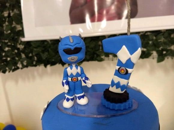 Topo de bolo Power Rangers