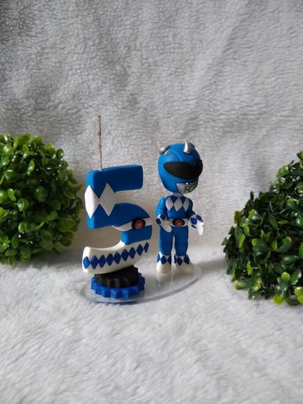 Topo de bolo Power Rangers