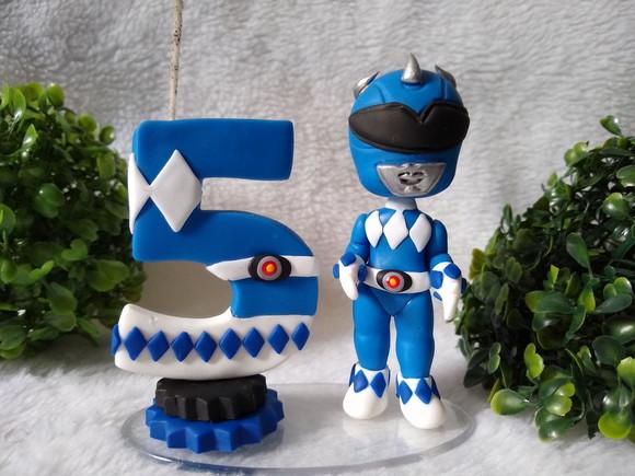 Topo de bolo Power Rangers