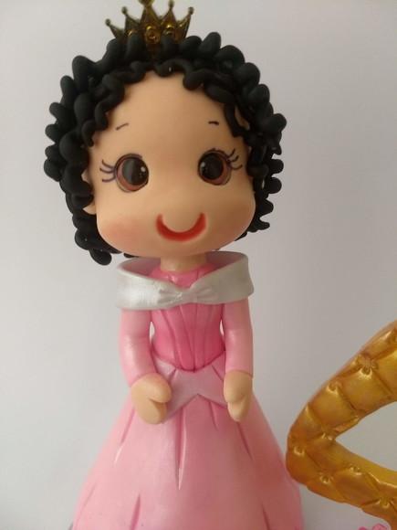 Topo de bolo princesas