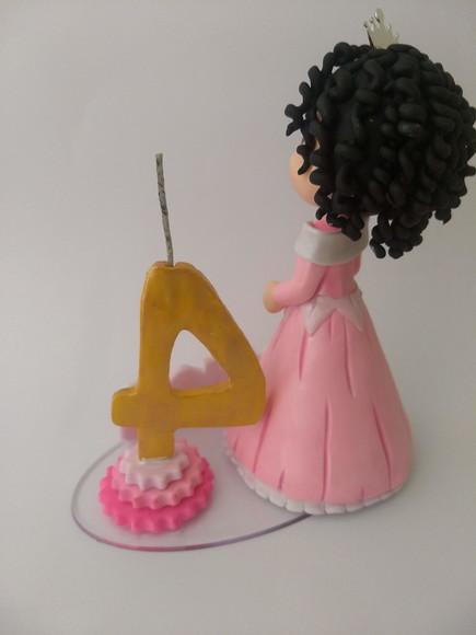 Topo de bolo princesas