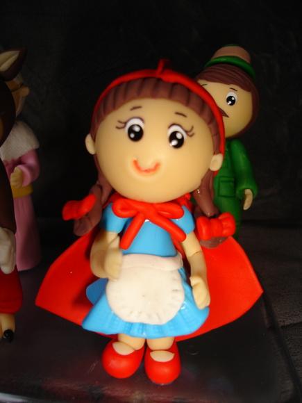 topo de bolo turma chapéuzinho vermelho