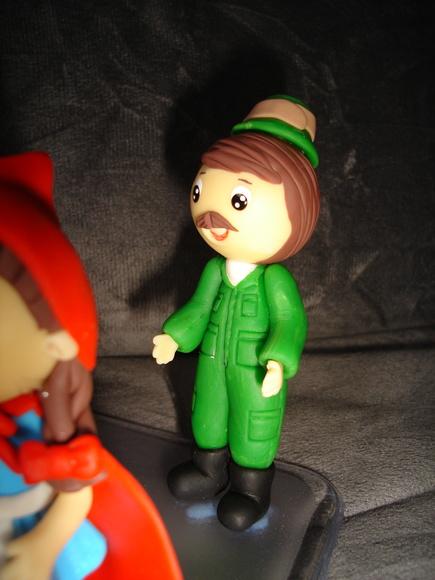 topo de bolo turma chapéuzinho vermelho