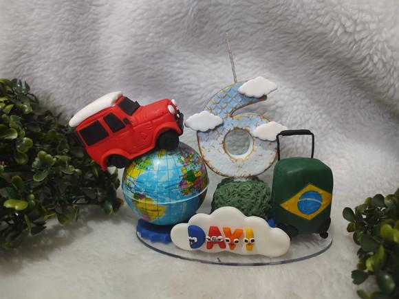 Topo de Bolo Viagens