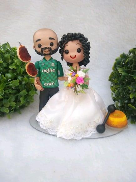 Topo de casamento churrasqueiro