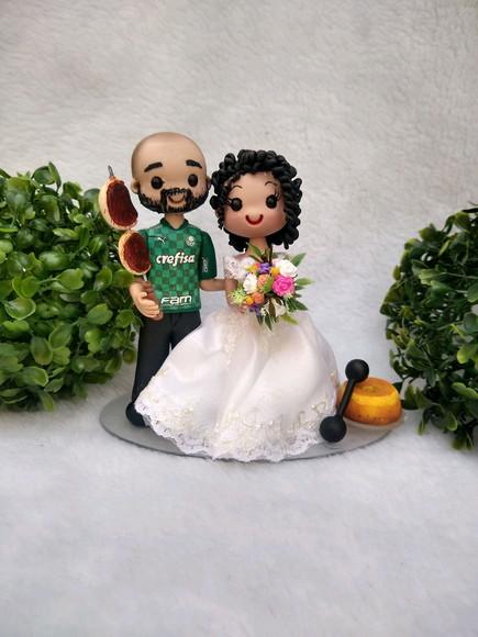 Topo de casamento churrasqueiro