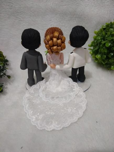 Topo de Casamento com Filho Adolescente ou Adulto