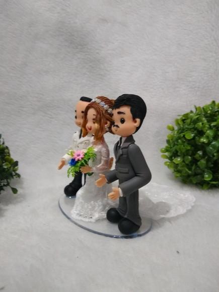 Topo de Casamento com Filho Adolescente ou Adulto