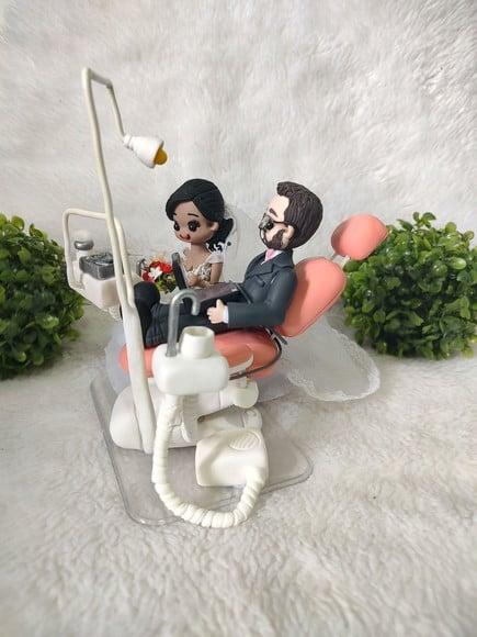 Topo de Casamento Dentista