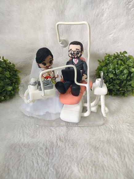 Topo de Casamento Dentista