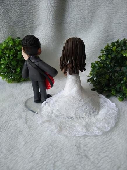 Topo de Casamento Guitarrista e Cantora