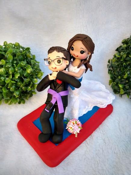 Topo de casamento judô