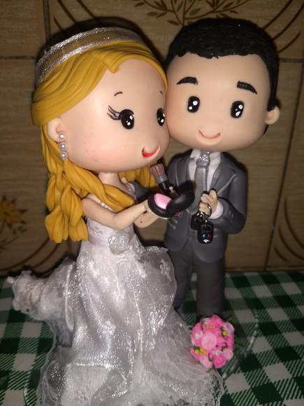 Topo de casamento maquiagem