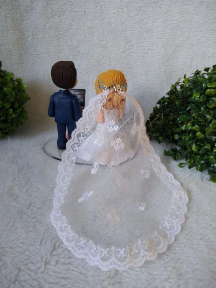 Topo de casamento profissão e gravidez