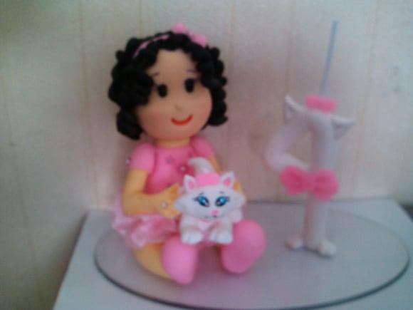 topo menina e gata marie