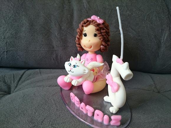 topo menina e gata marie