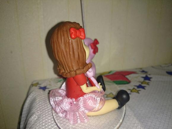Topo Menina É Porquinha Rosa