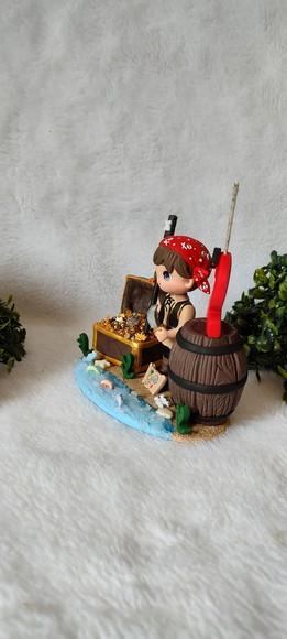 Topo Pirata com Vela