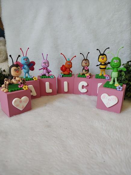 Turminha Bichikids Cubo com Nome