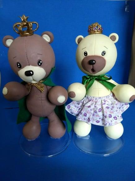 Ursinhos príncipe e princesa