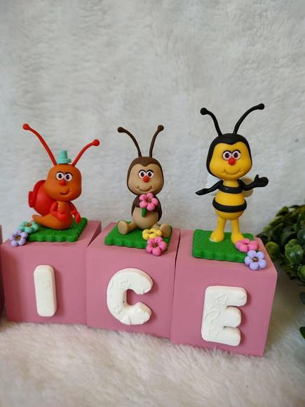 Turminha Bichikids Cubo com Nome
