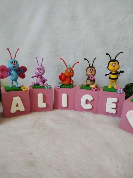 Turminha Bichikids Cubo com Nome