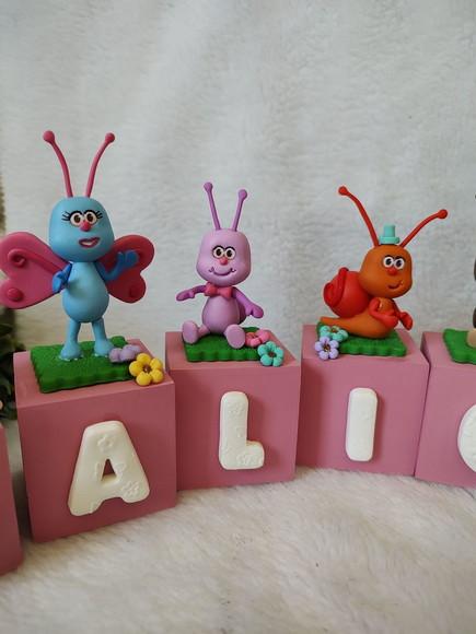 Turminha Bichikids Cubo com Nome