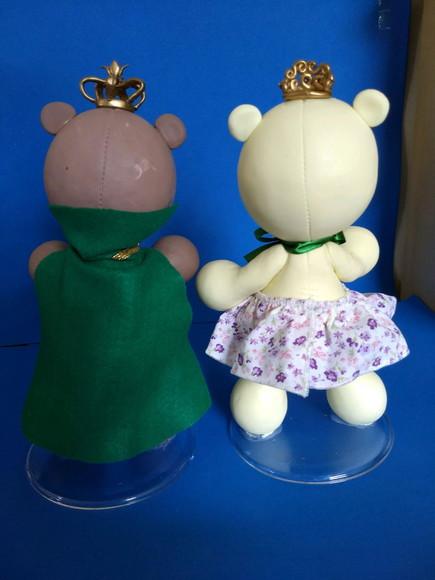 Ursinhos príncipe e princesa