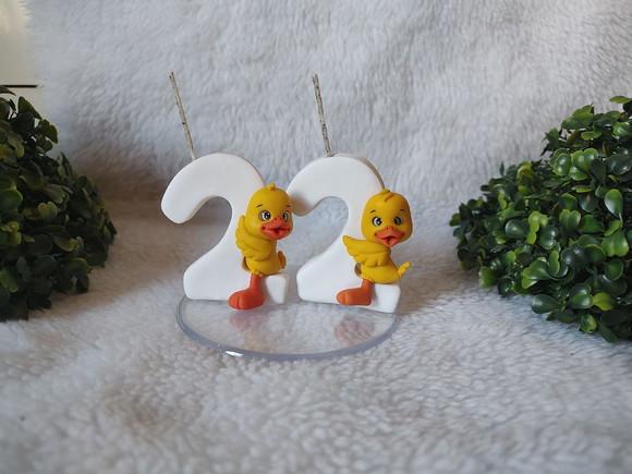 Vela 2 Patinhos