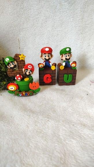 Vela e Cubo Mario Bros