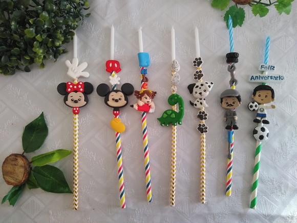 Vela no palito, candle hugs, Vela infantil
