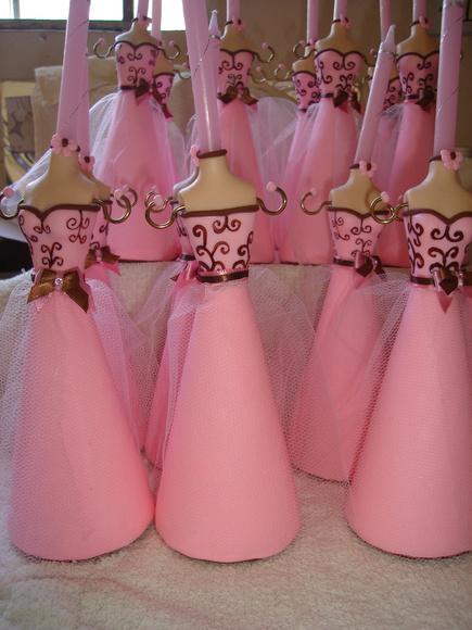 Velas vestidinho