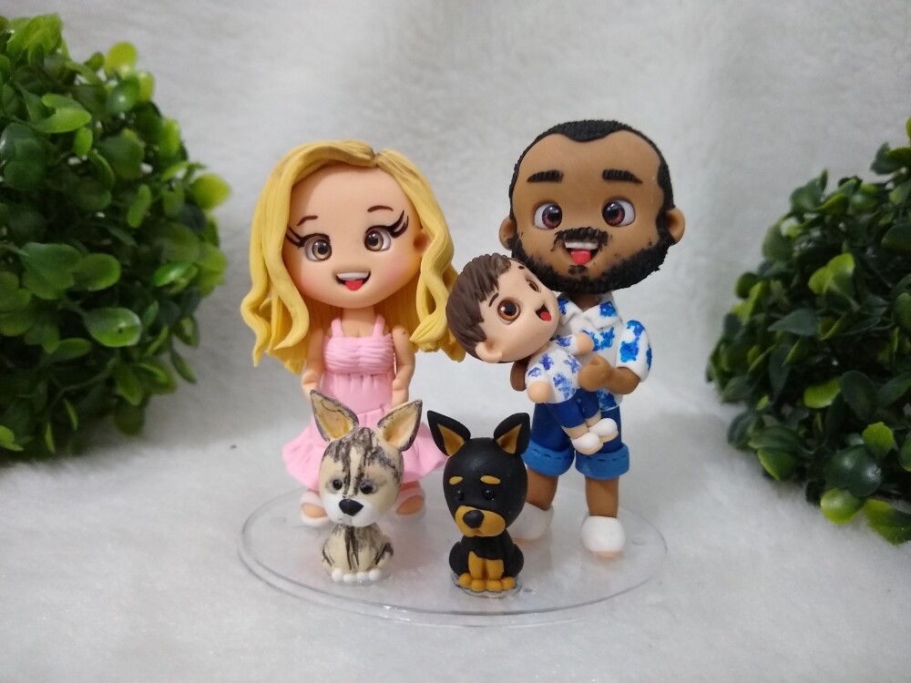 Miniatura personalizada familia