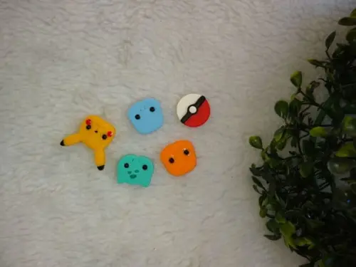 Aplique cabeça pokemon
