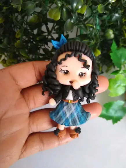 Aplique Bonequinha inverno