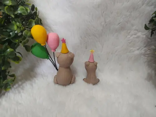 Aplique Festa Capivara Mãe e Filho