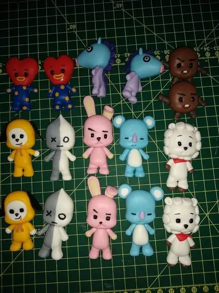 Aplique Mascote bts