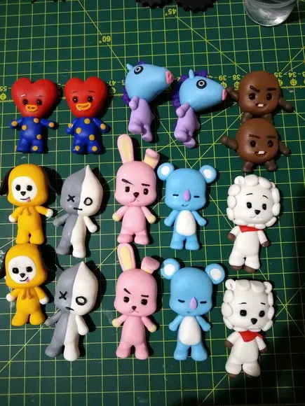 Aplique Mascote bts