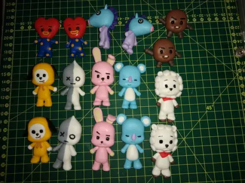 Aplique Mascote bts