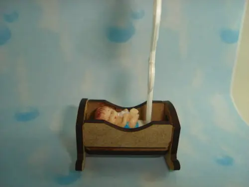 Bebê no berço