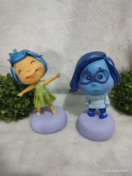 Boneca Alegria e Tristeza Biscuit
