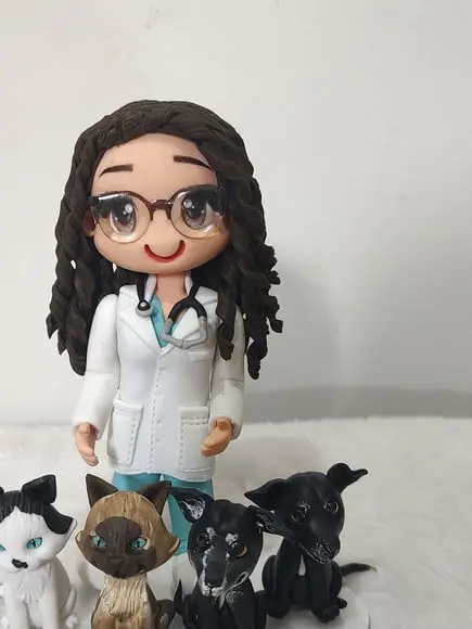 Boneca Profissão Veterinária