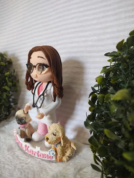 Boneca Profissão Veterinária