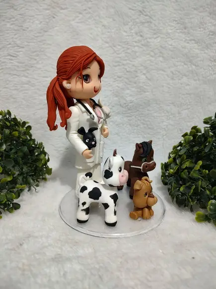 Boneca Profissão Veterinária