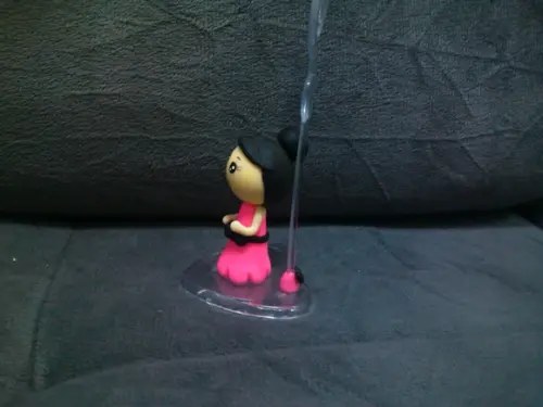 bonequinha porta recado