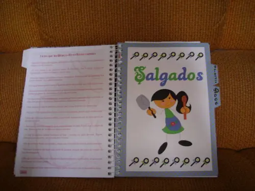 Caderno de receitas